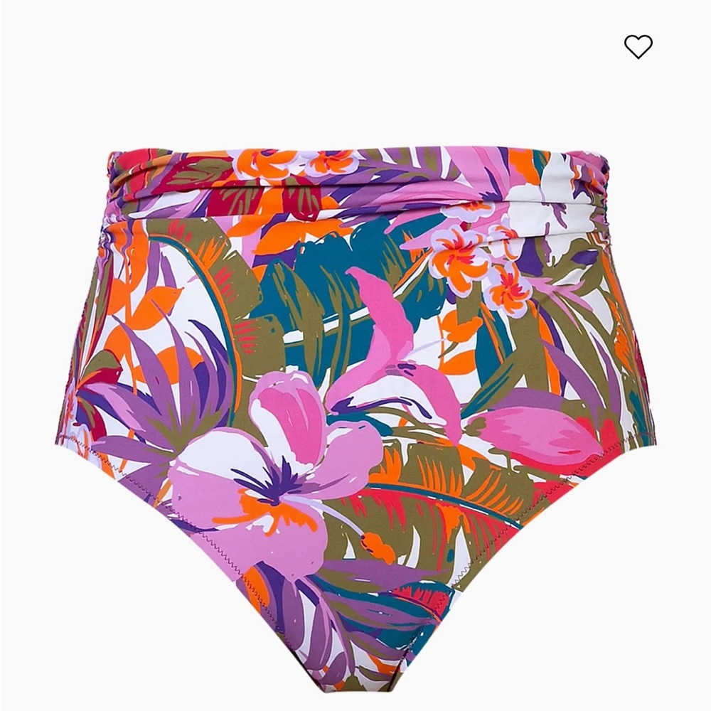 Profile by Gottex Floral High-Waisted Bikini Bottom